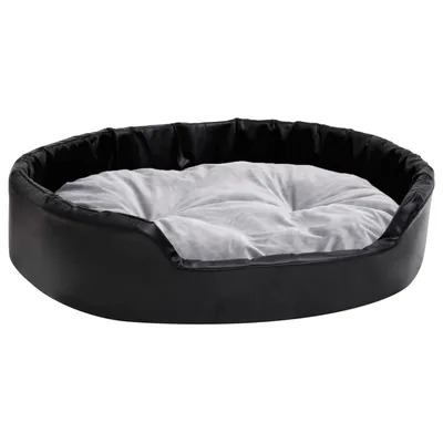 vidaXL Lit avec coussin similicuir pour chien
