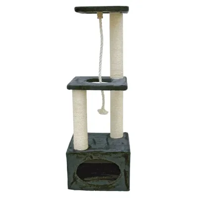 Arbre à Chat Platin Pro 106 cm Jouet Animaux Intérieur Multicolore