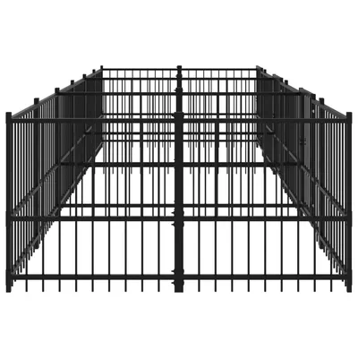 vidaXL Cage spacieuse pour chien