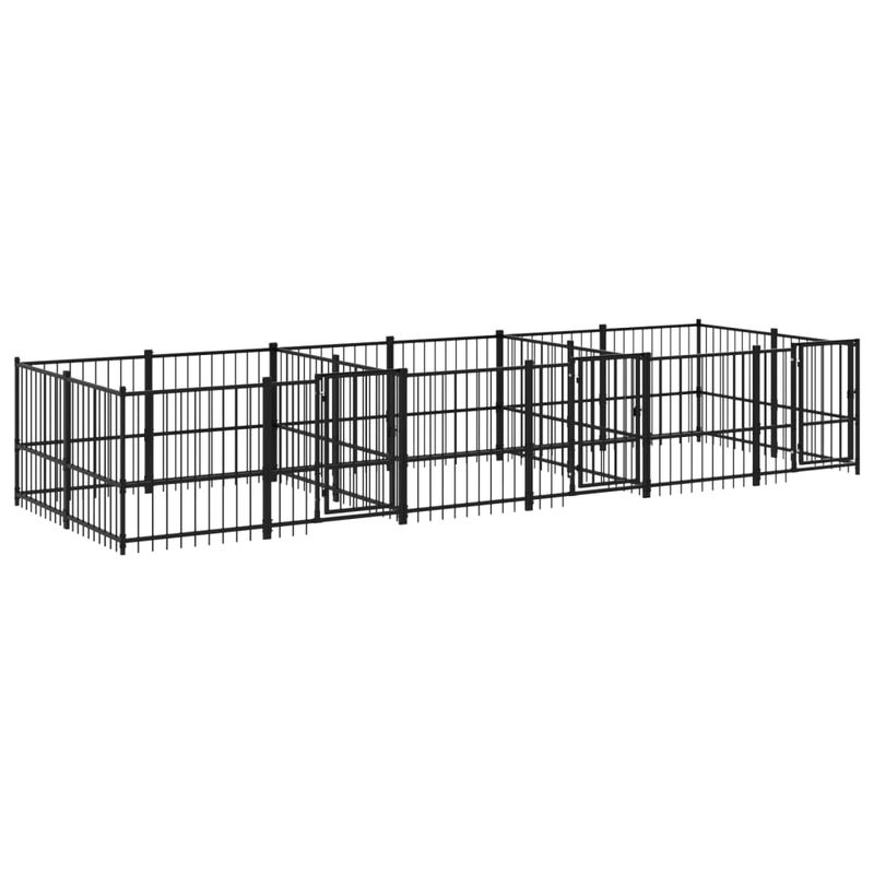vidaXL Cage spacieuse pour chien