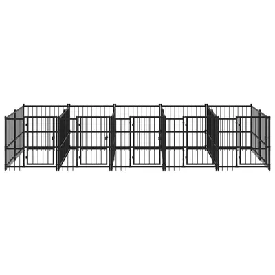 vidaXL Cage tout-en-un pour chien