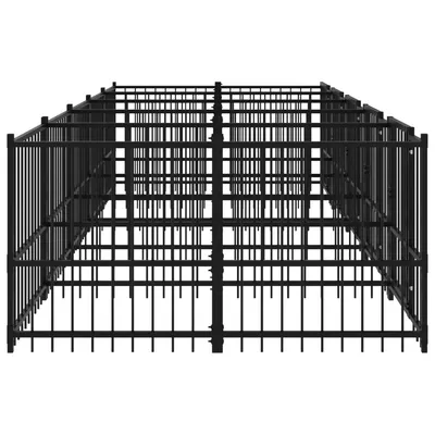 vidaXL Cage tout-en-un pour chien