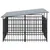 vidaXL Cage tout-en-un pour chien