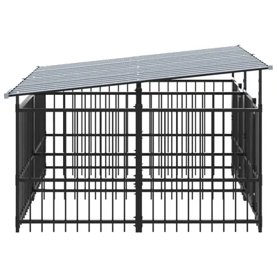 vidaXL Cage tout-en-un pour chien