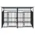 vidaXL Cage tout-en-un pour chien