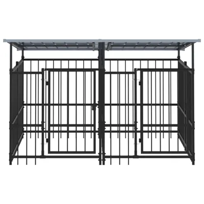 vidaXL Cage tout-en-un pour chien