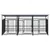 vidaXL Cage tout-en-un pour chien