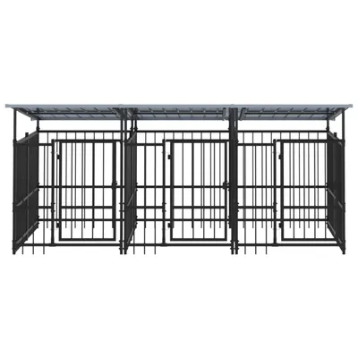 vidaXL Cage tout-en-un pour chien