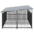 vidaXL Cage tout-en-un pour chien