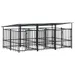 vidaXL Cage tout-en-un pour chien