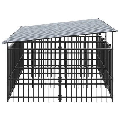 vidaXL Cage tout-en-un pour chien