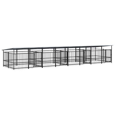 vidaXL Cage spacieuse pour chien
