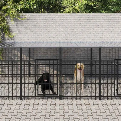 vidaXL Cage spacieuse pour chien vidaXL Cage spacieuse pour chien