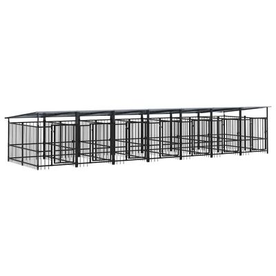 vidaXL Cage tout-en-un pour chien