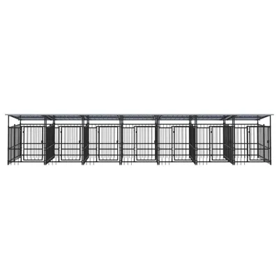 vidaXL Cage tout-en-un pour chien vidaXL Cage tout-en-un pour chien