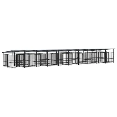 vidaXL Cage tout-en-un pour chien vidaXL Cage tout-en-un pour chien