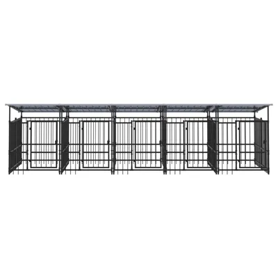 vidaXL Cage tout-en-un pour chien