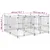 vidaXL Cage tout-en-un pour chien
