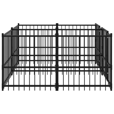 vidaXL Cage tout-en-un pour chien