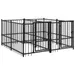 vidaXL Cage tout-en-un pour chien
