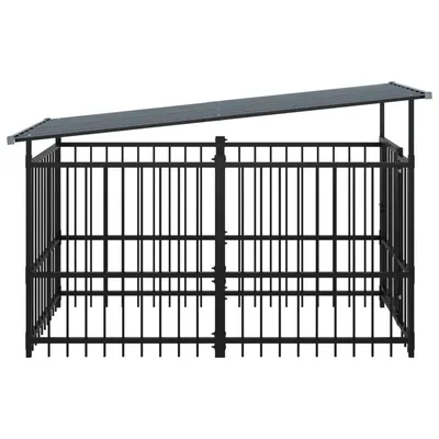 vidaXL Cage tout-en-un pour chien