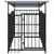 vidaXL Cage tout-en-un pour chien