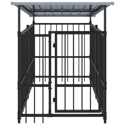 vidaXL Cage tout-en-un pour chien