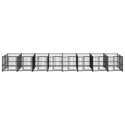 vidaXL Cage tout-en-un pour chien