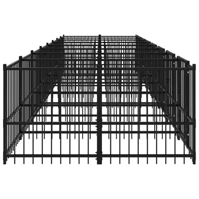 vidaXL Cage tout-en-un pour chien