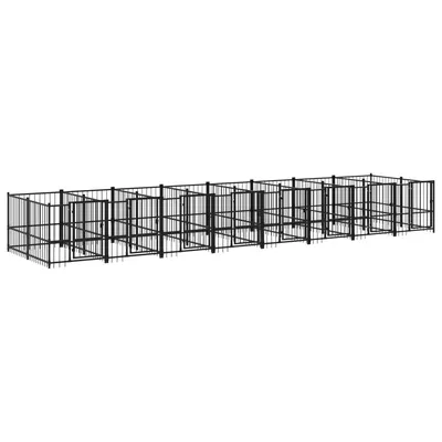 vidaXL Cage tout-en-un pour chien