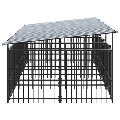 vidaXL Cage tout-en-un pour chien