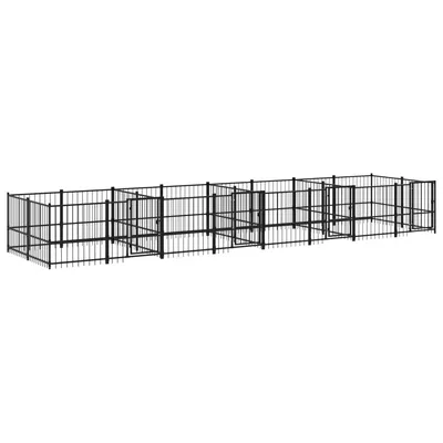 vidaXL Cage spacieuse pour chien