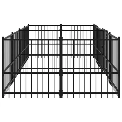 vidaXL Cage spacieuse pour chien