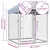 vidaXL Niche d’extérieur pour chien/chiot vidaXL Niche d’extérieur pour chien/chiot