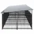 vidaXL Cage tout-en-un pour chien