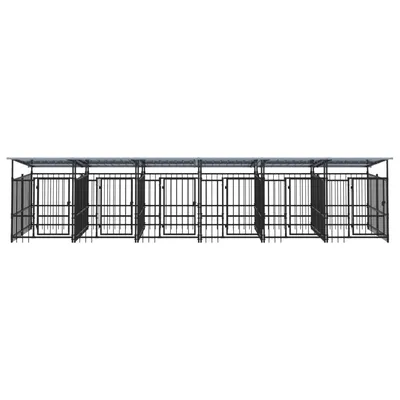 vidaXL Cage tout-en-un pour chien