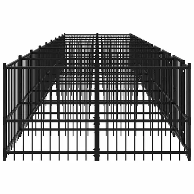 vidaXL Cage tout-en-un pour chien