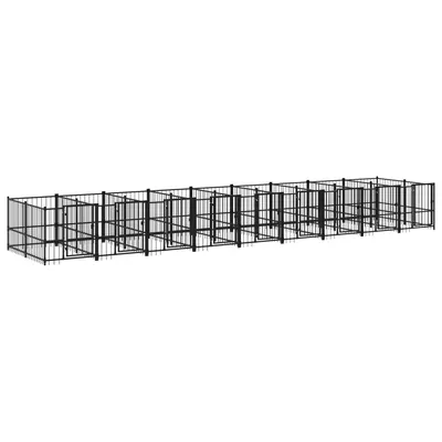 vidaXL Cage tout-en-un pour chien