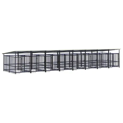 vidaXL Cage tout-en-un pour chien vidaXL Cage tout-en-un pour chien