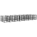vidaXL Cage tout-en-un pour chien