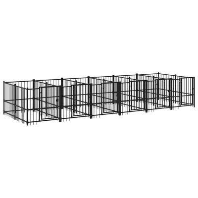 vidaXL Cage tout-en-un pour chien