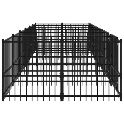 vidaXL Cage tout-en-un pour chien