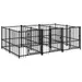 vidaXL Cage tout-en-un pour chien