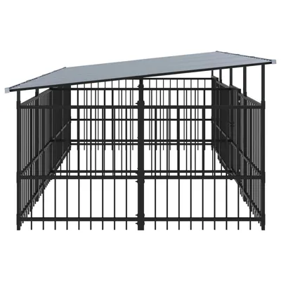 vidaXL Cage spacieuse pour chien