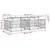 vidaXL Cage spacieuse pour chien