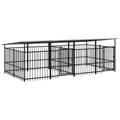 vidaXL Cage spacieuse pour chien