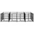 vidaXL Cage tout-en-un pour chien