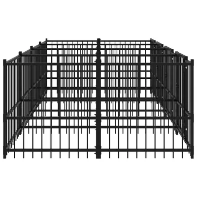 vidaXL Cage tout-en-un pour chien