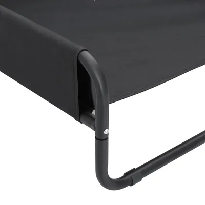 vidaXL Lit surélevé Oxford pour chien
