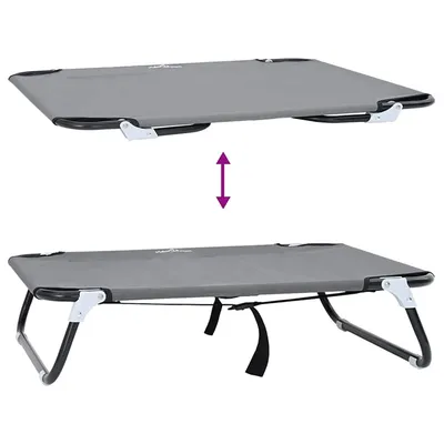 vidaXL Lit pliable pour chien